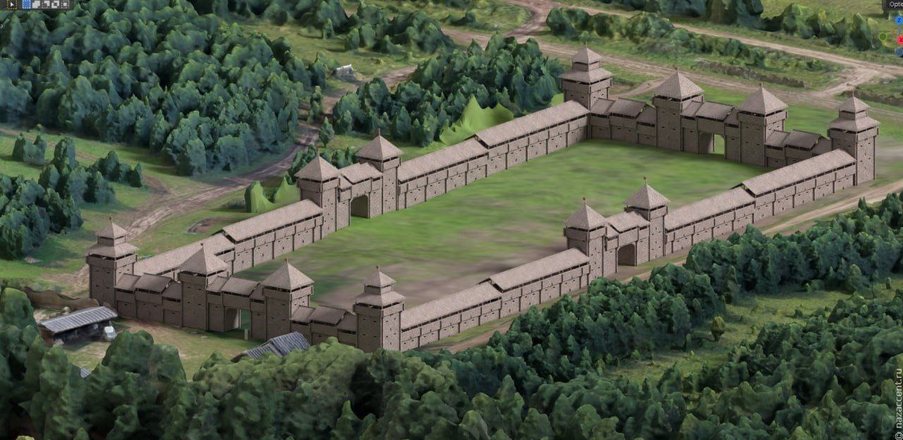 В Кирове представили макет будущего деревянного кремля