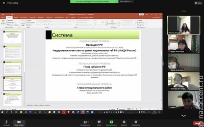 Студентам воронежской ШМЖ рассказали о реализации госнацполитики