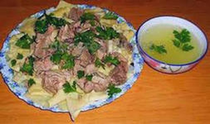 Бешбармак - национальное казахское блюдо