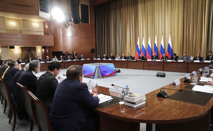 Члены Совета по межнациональным отношениям представили Путину свои предложения