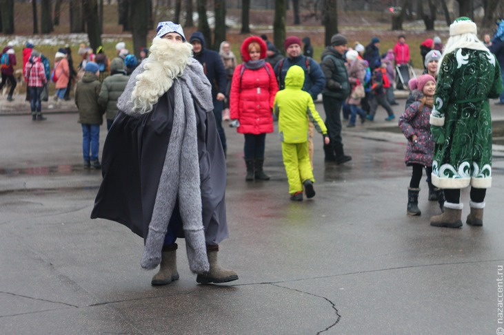 Многонациональные "Новогодние гуляния" в Москве - Национальный акцент