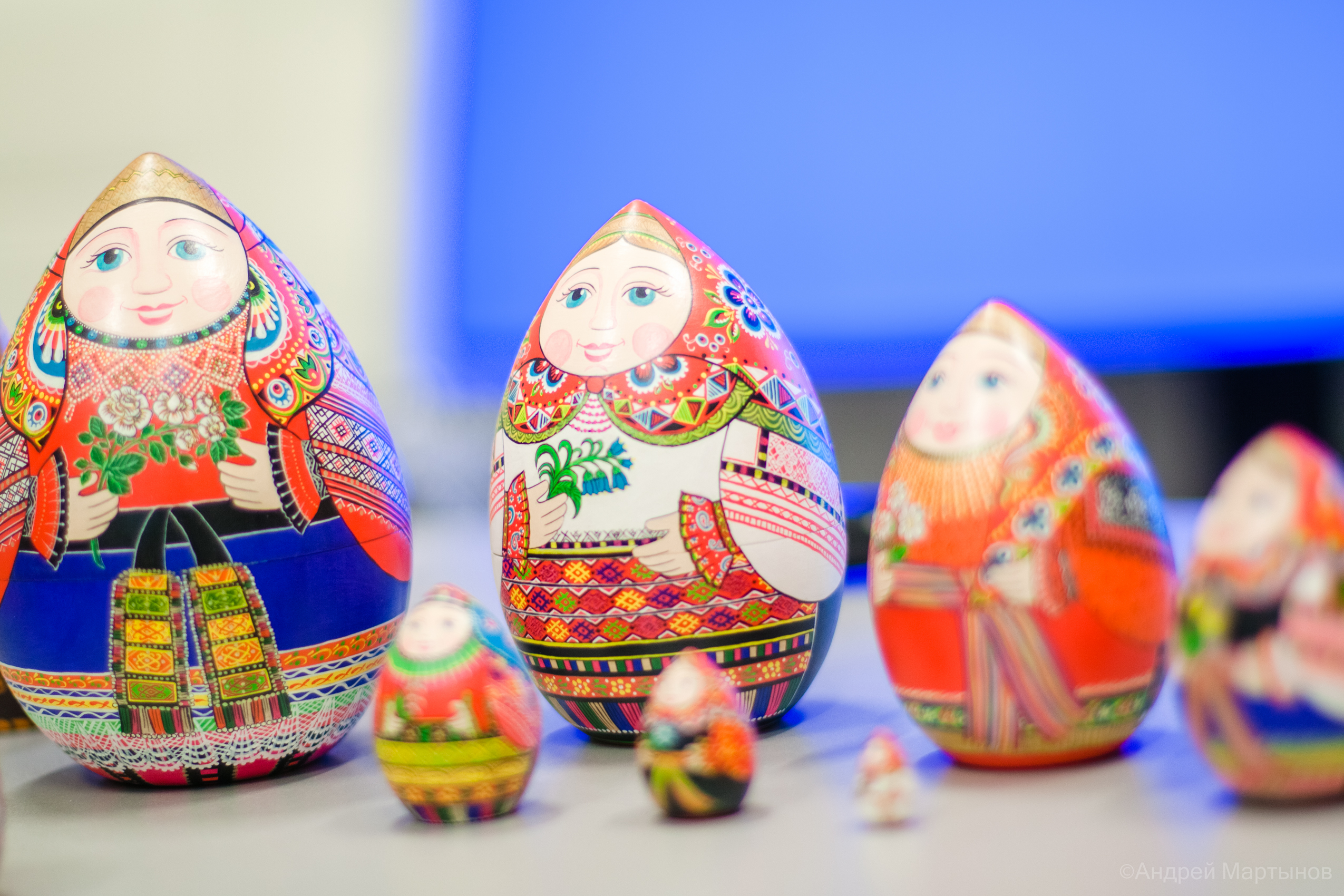 воронежская матрешка рисунок
