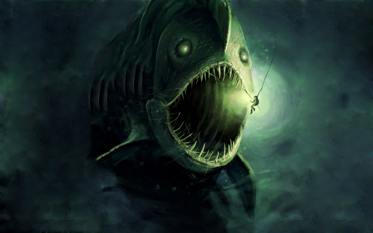 Блуп морское чудовище фото