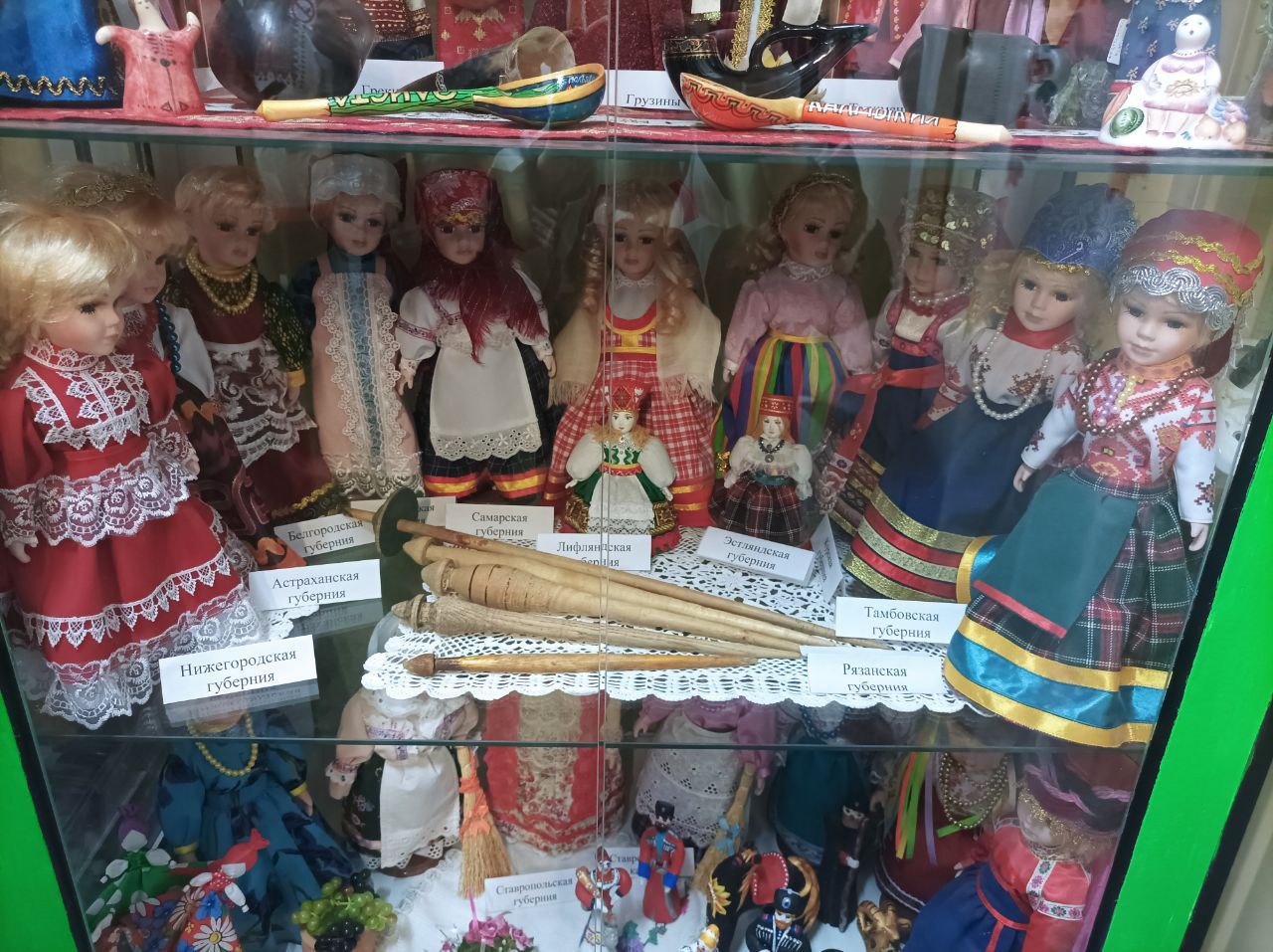 Коллекция кукол-казачек на подворье "Жар-птица"