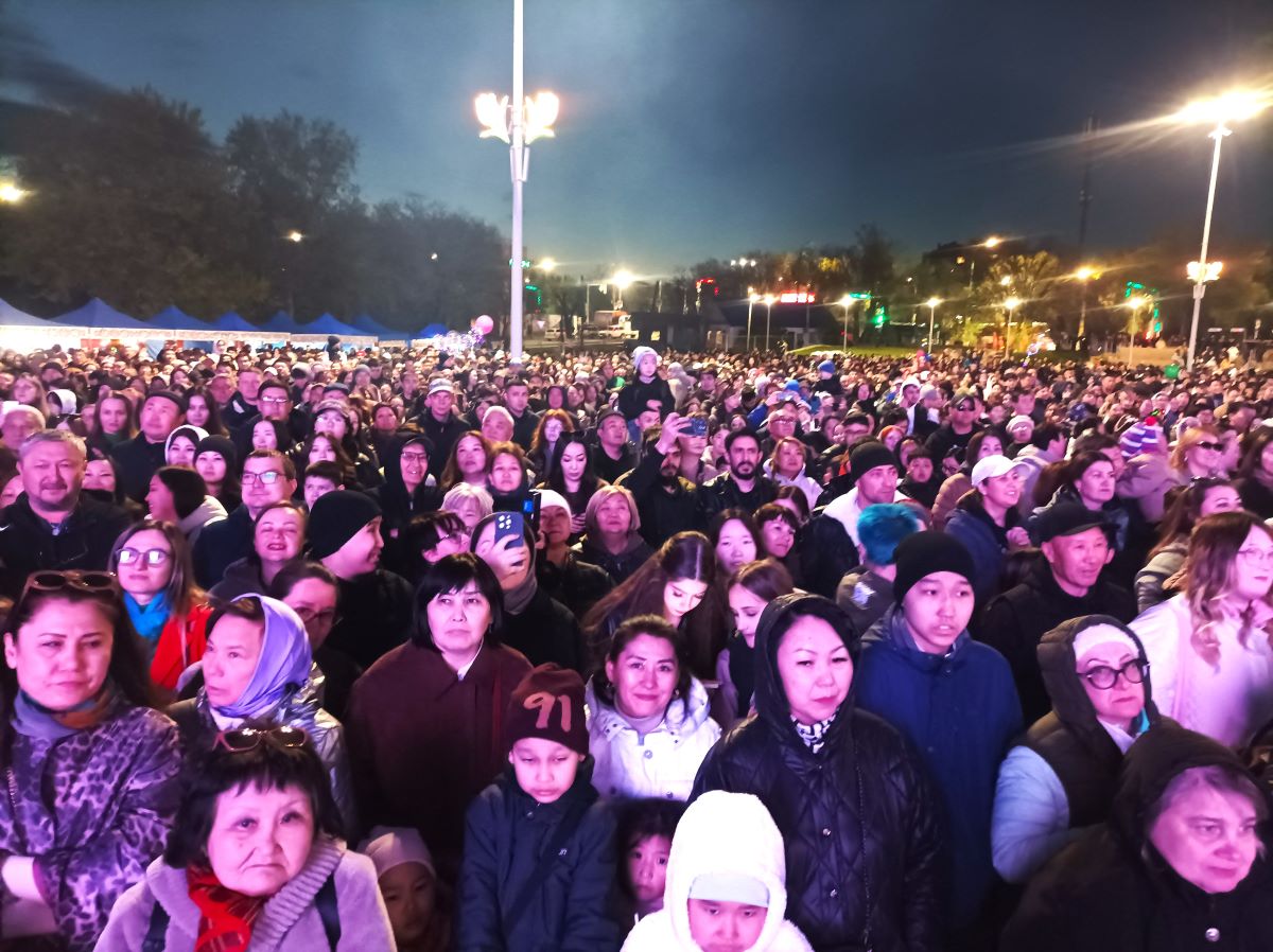 На концерте